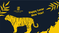 Lunar Tiger Greeting Facebook event cover Image Preview