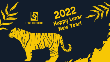 Lunar Tiger Greeting Facebook event cover