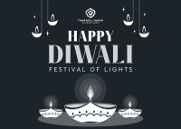 Diwali Event Postcard Image Preview