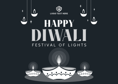 Diwali Event Postcard Image Preview