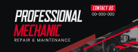 Automotive Professional Mechanic Facebook cover Image Preview
