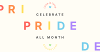Pride All Month Facebook Ad Design