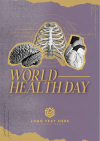 Vintage World Health Day Flyer Image Preview