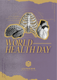 Vintage World Health Day Flyer Image Preview
