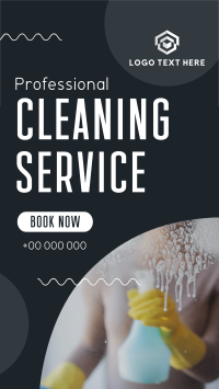 Expert Cleaning Amenity Facebook Story Design