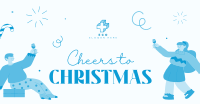 Cheers to Christmas Facebook ad Image Preview