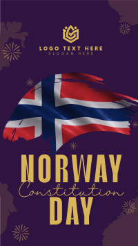 Norway Constitution Day Instagram Story Design