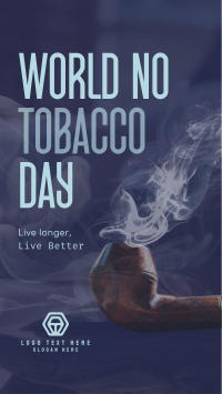 Minimalist No Tobacco Day Instagram reel Image Preview