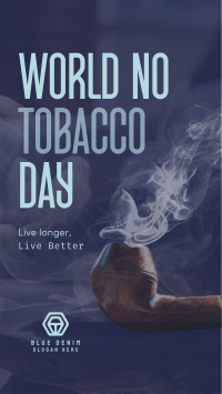 Minimalist No Tobacco Day Instagram Reel Image Preview