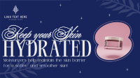 Skincare Hydration Benefits Animation Image Preview