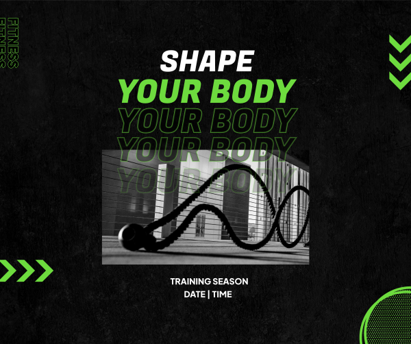 Shape Your Body Facebook Post Design Image Preview