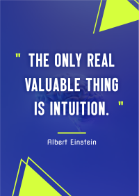 Intuition Philosophy Flyer Design
