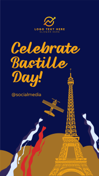 Celebrate Bastille Day Video Image Preview