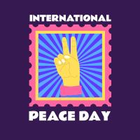 Peace Day Stamp Instagram post Image Preview