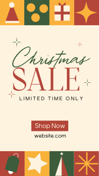 Christmas Holiday Shopping  Sale Facebook story Image Preview