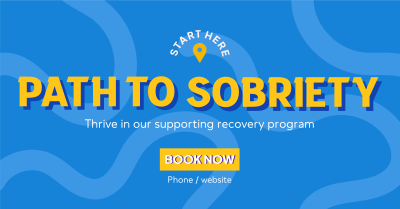 Path to Sobriety Facebook ad Image Preview