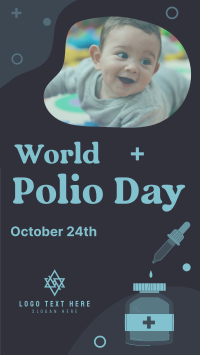 Polio Vaccination Instagram Story Design