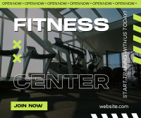 Fitness Training Center Facebook post Image Preview