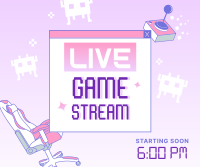 Feminine Game Stream Facebook post Image Preview