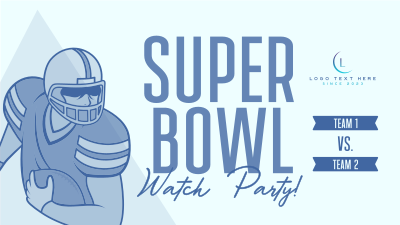 Super Bowl Night Live Facebook event cover Image Preview