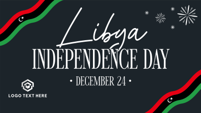 Happy Libya Day Facebook event cover Image Preview