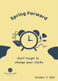 Change your Clocks Flyer Image Preview