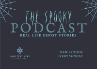 Paranormal Podcast Postcard Image Preview