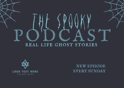 Paranormal Podcast Postcard Image Preview