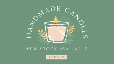 Available Home Candle  Facebook event cover Image Preview
