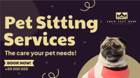 Puppy Sitting Service Facebook event cover Image Preview