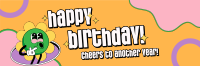 Happy Birthday Greeting Twitter header (cover) Image Preview