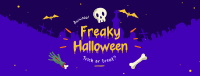 Freaky Halloween Facebook cover Image Preview