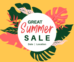 Great Summer Sale Facebook post Image Preview