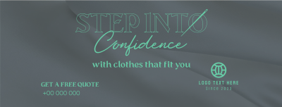 Tailored Fit Clothes Facebook cover Image Preview