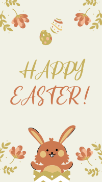 Cute Bunny Easter Instagram Reel Design