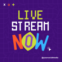 Live Stream Waves Instagram post Image Preview