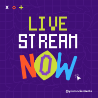 Live Stream Waves Instagram Post Image Preview