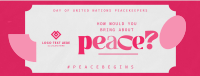 Contemporary United Nations Peacekeepers Facebook Cover Design