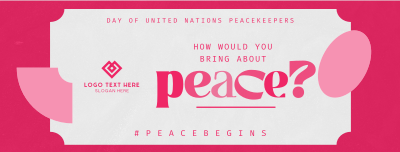 Contemporary United Nations Peacekeepers Facebook cover Image Preview