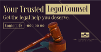 Trusted Legal Counsel Facebook ad Image Preview