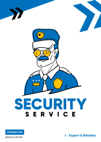 Security Officer Flyer Design