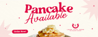 Pancakes Now Available Facebook Cover Design