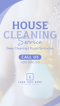Professional House Cleaning Service Facebook story Image Preview