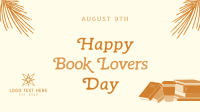 Happy Book Lovers Day Animation Design