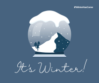 It's Winter! Facebook Post Design