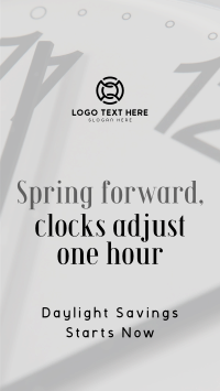 Calm Daylight Savings Reminder Video Preview