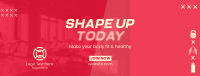 Shape Up Facebook cover Image Preview