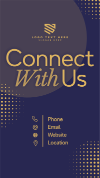 Minimal Contact Us TikTok Video Design