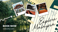Explore Malaysia Facebook Event Cover Design