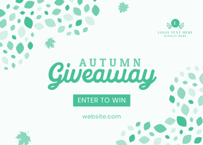 Autumn Mosaic Giveaway Postcard Image Preview